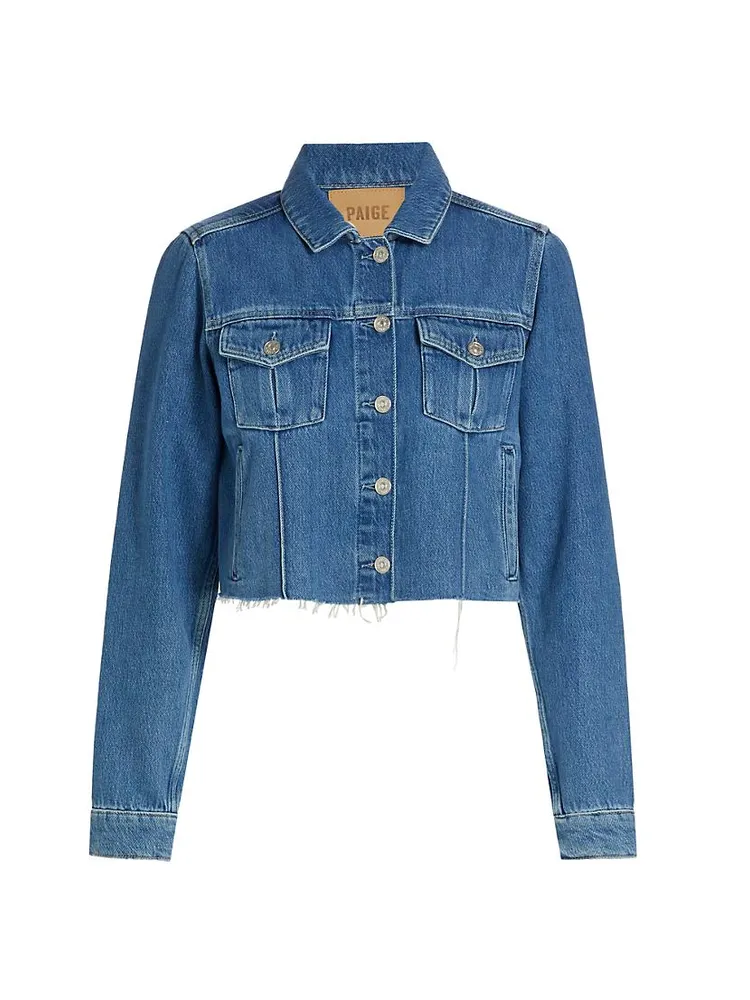 Rowan Cutoff Denim Trucker Jacket