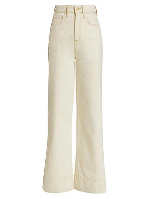 Ms. Onassis Wide-Leg Jeans