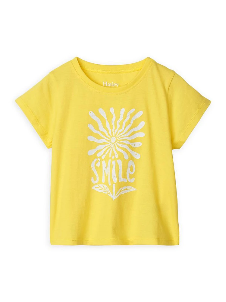 Baby Girl's & Little Aurora Smile Tee