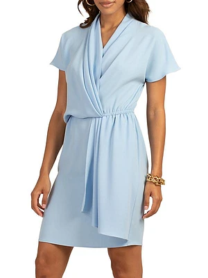 Enchantress Elasticized Wrap Dress