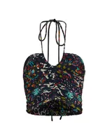 ​Humahuaca Waira Silk Halter Top