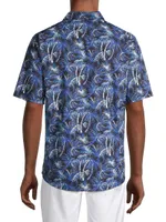 Palms Printed Cotton Shirt