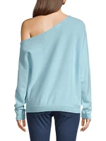 One-Shoulder Cashmere Sweater