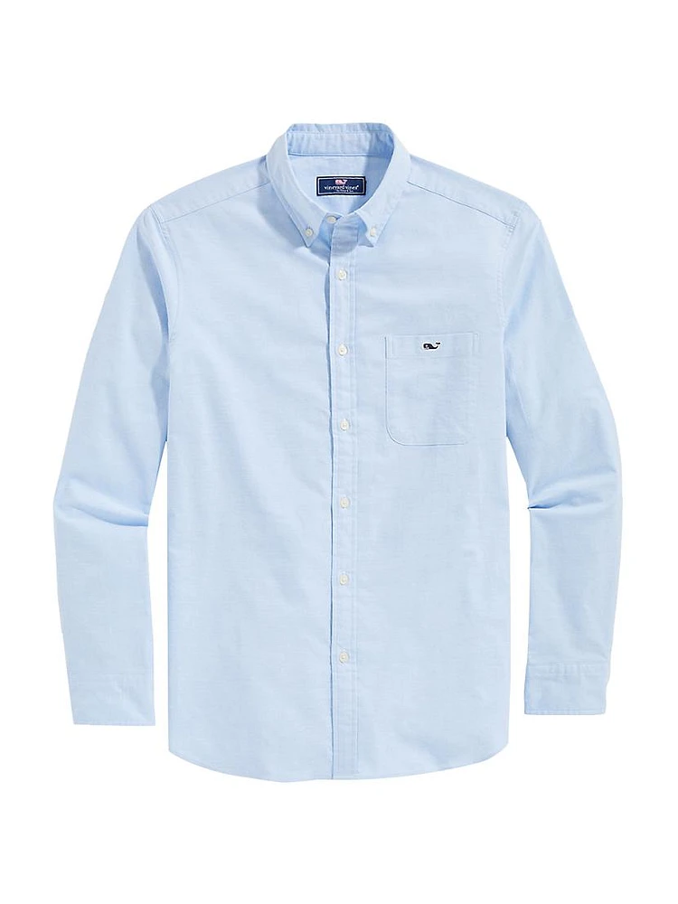 Stretch-Cotton Oxford Shirt