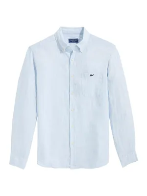 Linen Button-Down Shirt