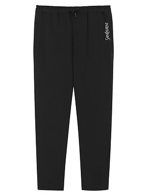 Saint Laurent Sweatpants Crepe Satin