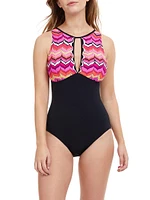 Palm Springs Chevron One-Piece