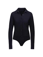 Classic Oxford Shirt Bodysuit