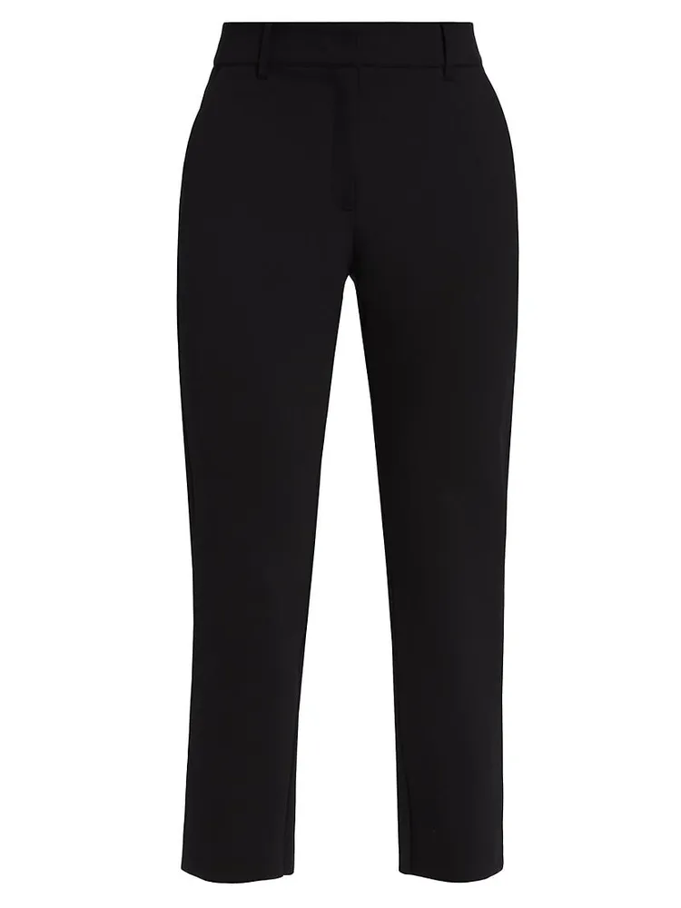 Cropped Neoprene Trousers