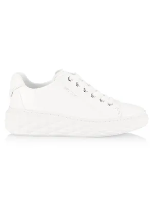 Diamond Light Leather Low-Top Sneakers