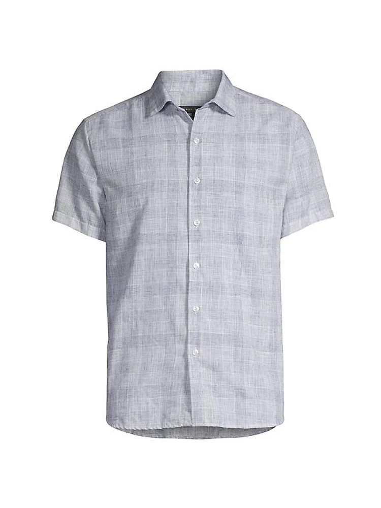 Concourse Checked Slim-Fit Shirt