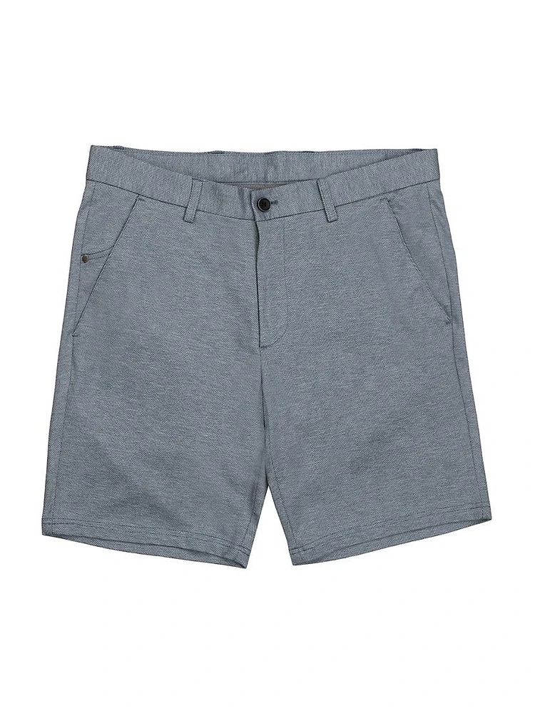 Southridge Herringbone Slim-Fit Shorts