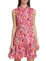 Tilly Belted Floral Minidress