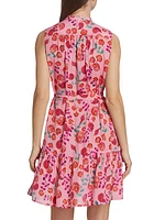 Tilly Belted Floral Minidress