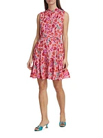 Tilly Belted Floral Minidress