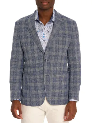 Macchio Textured Woven Sportcoat