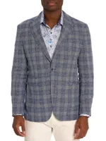 Macchio Textured Woven Sportcoat