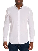 Andrews Seersucker Button-Up Shirt