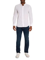 Andrews Seersucker Button-Up Shirt