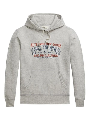 Logo Cotton-Blend Hoodie