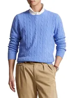 Cashmere Cable-Knit Sweater