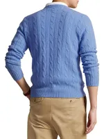 Cashmere Cable-Knit Sweater