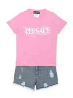 Little Girl's & Distressed Weekender Shorts