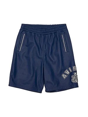 Baseball Nappa Leather Short