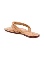 Miami Cork Thong Sandals