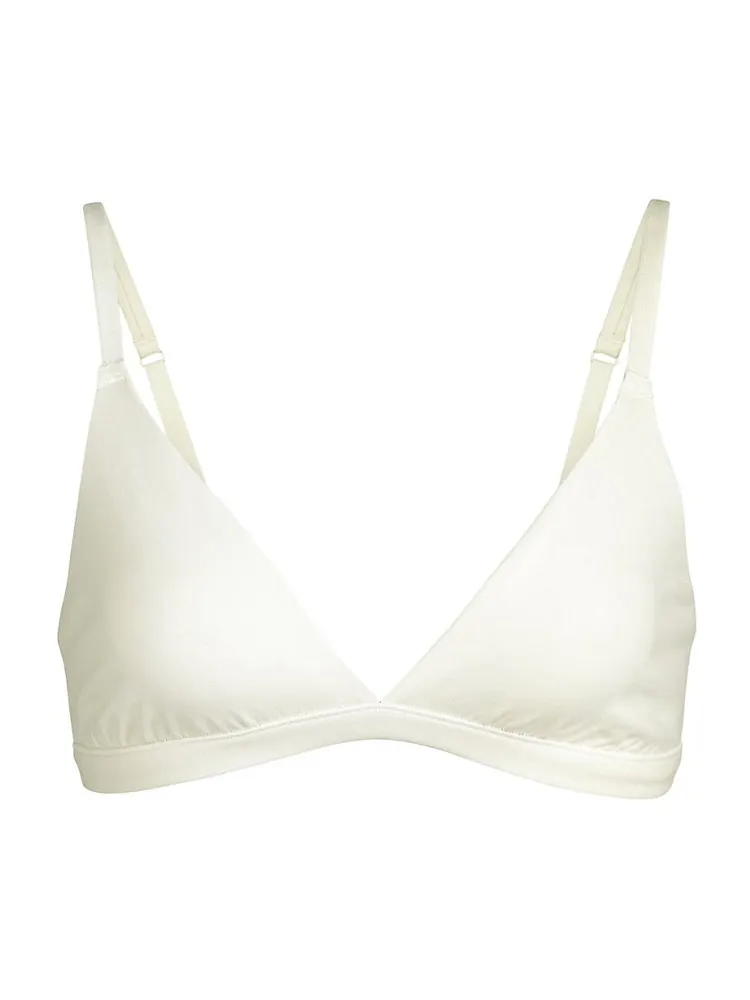 Cotton Jersey Triangle Bralette