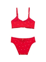 Little Girl's & Girl's 2-Piece Anna Bikini Set