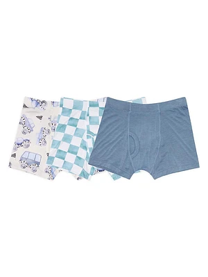 Little Boy's & Franklin 3-Piece Boxer Brief Set