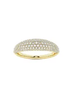 Bombë 14K Yellow Gold & 0.65 TCW Lab-Grown Diamond Ring