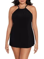 Plus Parker Halter Swimdress