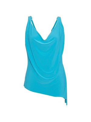 Winnie Draped Tankini Top