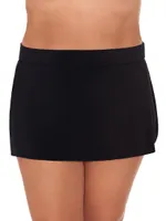 Plus Jersey Swim Skirt