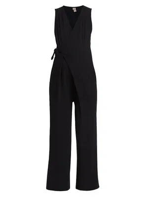 Ines Stretch Wrap Jumpsuit