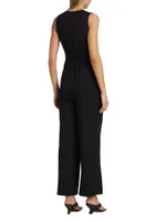 Ines Stretch Wrap Jumpsuit