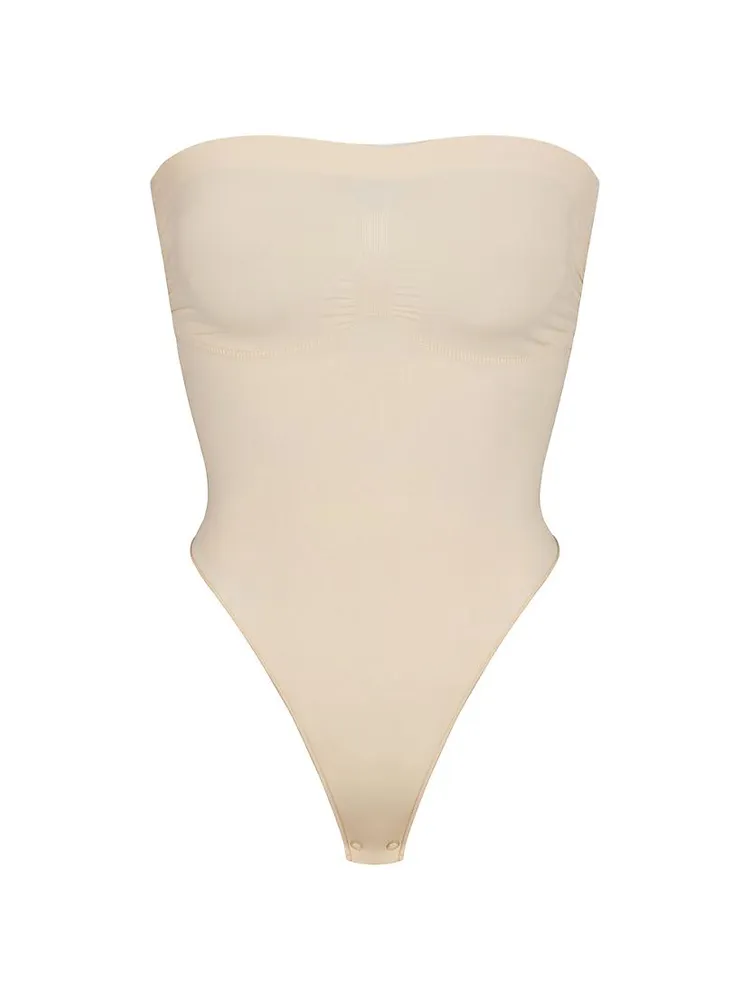 Seamless Sculpt Strapless Thong Bodysuit