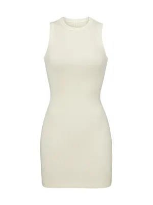 Cotton Rib Tank Dress