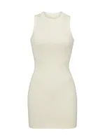 Cotton Rib Tank Dress