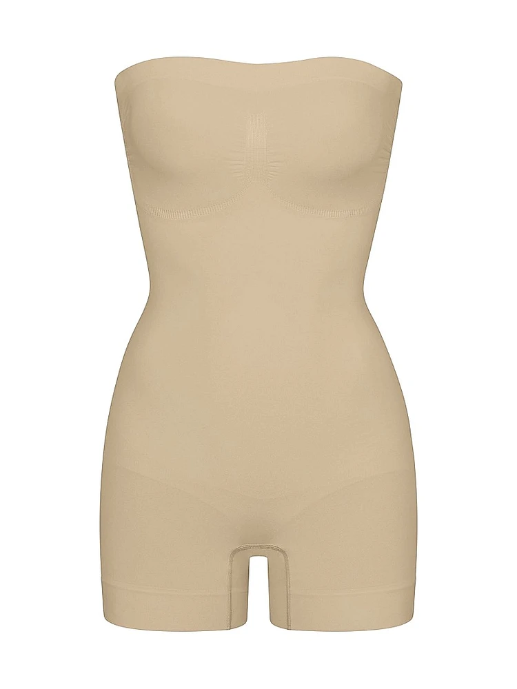 Seamless Sculpt Strapless Shortie Bodysuit