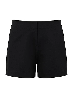 High-Waisted A-Line Shorts