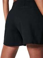 High-Waisted A-Line Shorts