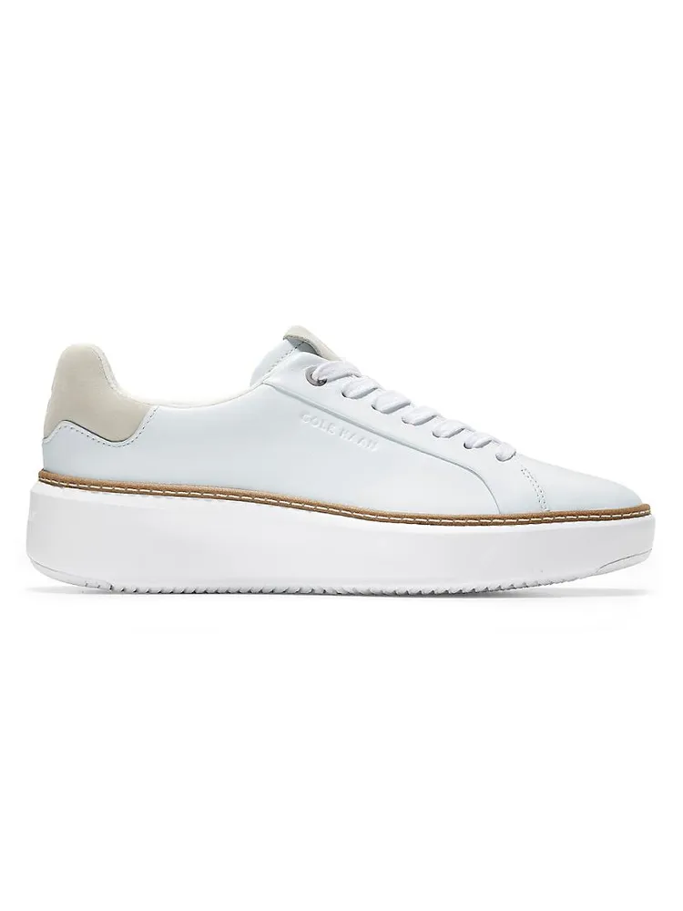 Grandpro Topspin Leather Low-Top Sneakers