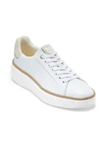 Grandpro Topspin Leather Low-Top Sneakers