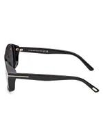 Rosco 58MM Square Sunglasses