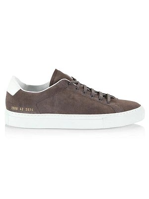 Suede Low-Top Sneakers