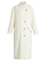 Sabine Oversized Wool Maxi Coat