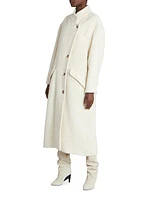 Sabine Oversized Wool Maxi Coat